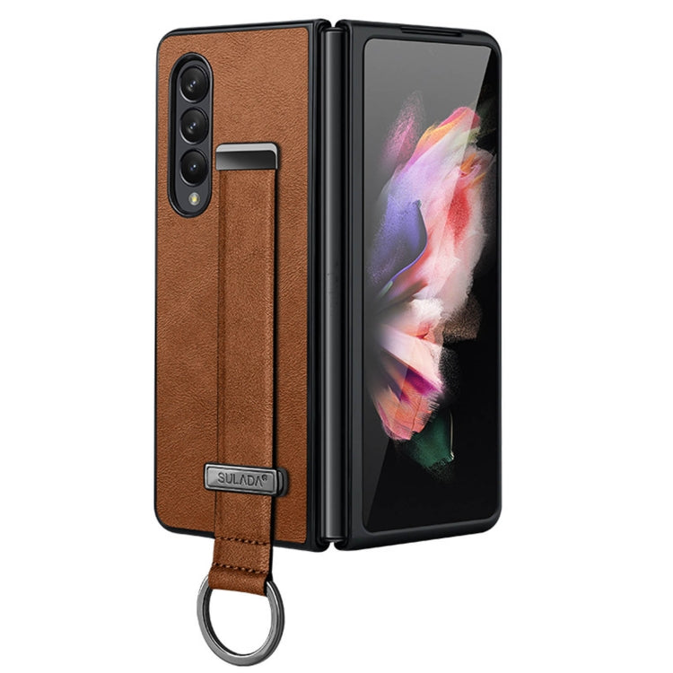 SULADA Cool Series PC + Leather Texture Skin Feel Shockproof Phone Case, For Samsung Galaxy Z Fold3 5G, For iPhone 12, For iPhone 13, For Samsung Galaxy S22 5G, For Samsung Galaxy Z Fold2, For Samsung Galaxy Z Flip3, For iPhone 12 Pro                  ...