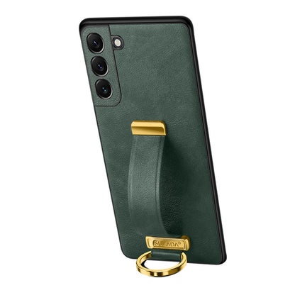 SULADA Cool Series PC + Leather Texture Skin Feel Shockproof Phone Case, For Samsung Galaxy Z Fold3 5G, For iPhone 12, For iPhone 13, For Samsung Galaxy S22 5G, For Samsung Galaxy Z Fold2, For Samsung Galaxy Z Flip3, For iPhone 12 Pro                  ...
