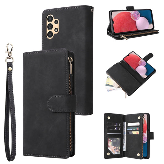 Multifunctional Frosted Zipper Wallet Leather Phone Case, For Samsung Galaxy A13 4G, For Samsung Galaxy A23, For OnePlus 9 Pro, For OnePlus 9, For Google Pixel 6 Pro, For Google Pixel 6a, For Google Pixel 7 5G, For Google Pixel 7 Pro 5G                ...