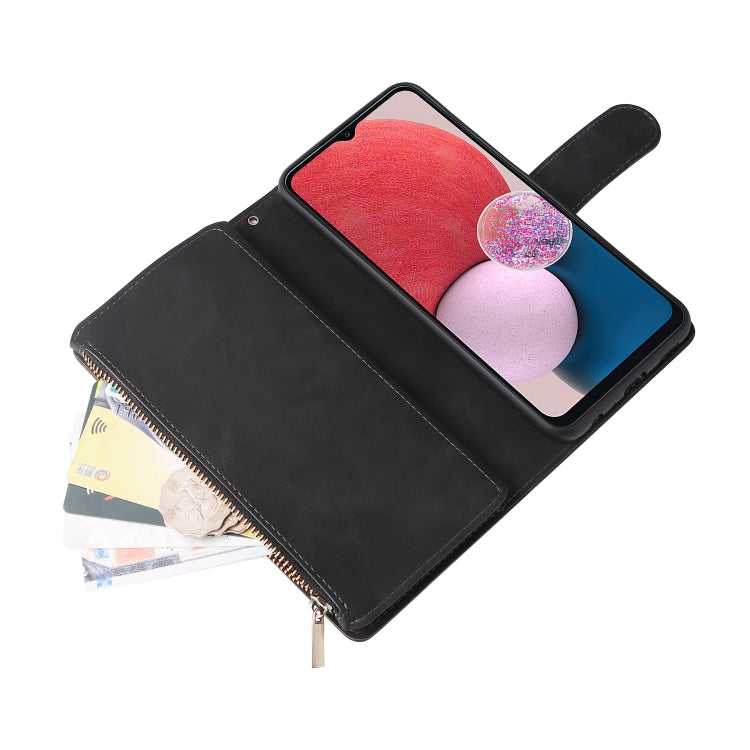 Multifunctional Frosted Zipper Wallet Leather Phone Case, For Samsung Galaxy A13 4G, For Samsung Galaxy A23, For OnePlus 9 Pro, For OnePlus 9, For Google Pixel 6 Pro, For Google Pixel 6a, For Google Pixel 7 5G, For Google Pixel 7 Pro 5G                ...