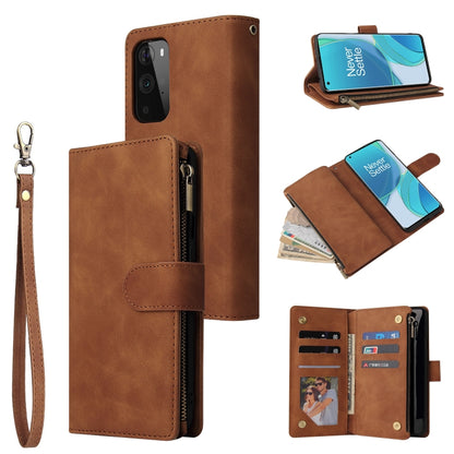Multifunctional Frosted Zipper Wallet Leather Phone Case, For Samsung Galaxy A13 4G, For Samsung Galaxy A23, For OnePlus 9 Pro, For OnePlus 9, For Google Pixel 6 Pro, For Google Pixel 6a, For Google Pixel 7 5G, For Google Pixel 7 Pro 5G                ...