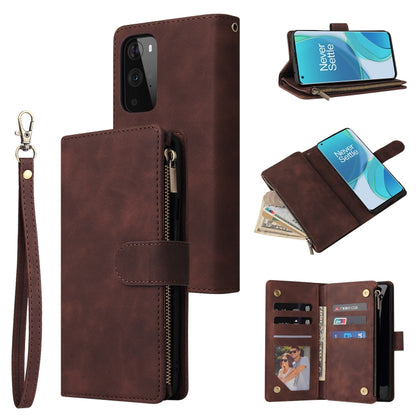 Multifunctional Frosted Zipper Wallet Leather Phone Case, For Samsung Galaxy A13 4G, For Samsung Galaxy A23, For OnePlus 9 Pro, For OnePlus 9, For Google Pixel 6 Pro, For Google Pixel 6a, For Google Pixel 7 5G, For Google Pixel 7 Pro 5G                ...