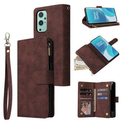 Multifunctional Frosted Zipper Wallet Leather Phone Case, For Samsung Galaxy A13 4G, For Samsung Galaxy A23, For OnePlus 9 Pro, For OnePlus 9, For Google Pixel 6 Pro, For Google Pixel 6a, For Google Pixel 7 5G, For Google Pixel 7 Pro 5G                ...