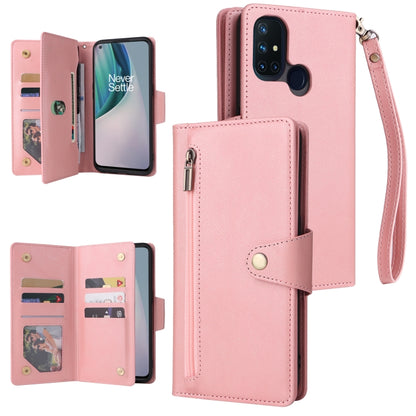 Rivet Buckle 9 Cards Three Fold Leather Phone Case, For OnePlus Nord N10 5G, For Samsung Galaxy Note20, For OnePlus 10 Pro 5G, For Samsung Galaxy A23 4G, For Xiaomi 11T