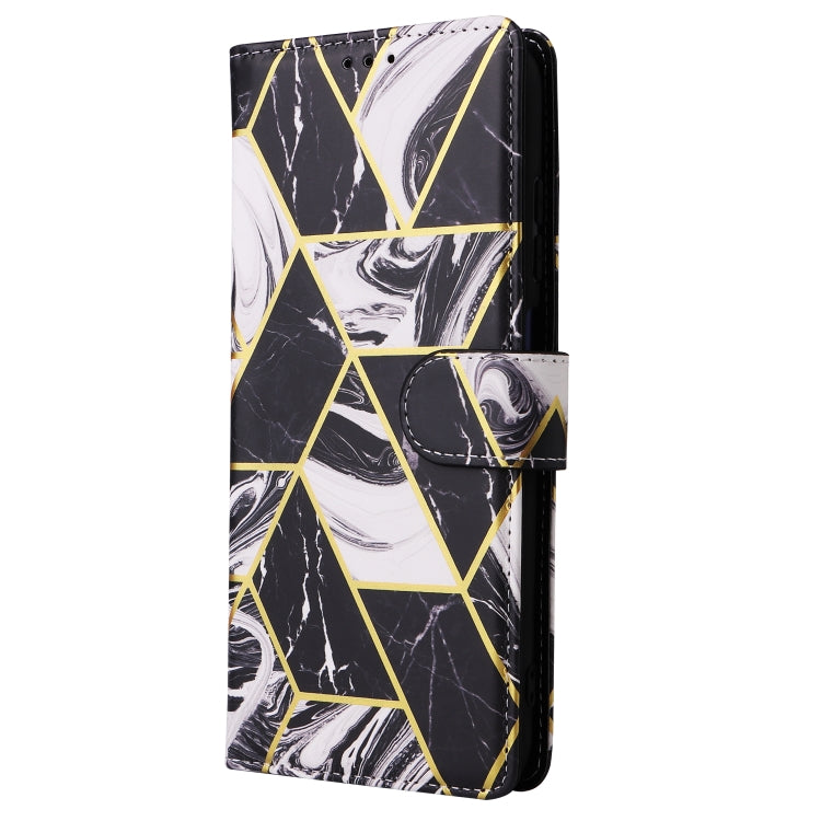 Marble Bronzing Stitching Leather Phone Case, For Samsung Galaxy A03s EU Version, For Samsung Galaxy A13 4G, For Samsung Galaxy A23