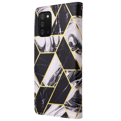 Marble Bronzing Stitching Leather Phone Case, For Samsung Galaxy A03s EU Version, For Samsung Galaxy A13 4G, For Samsung Galaxy A23