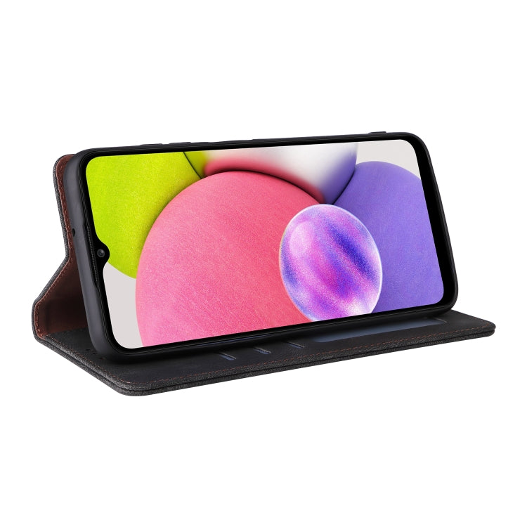 Simple Suction Closure Leather Phone Case, For Samsung Galaxy A03s, For Samsung Galaxy A13 4G, For Xiaomi Redmi Note 11 4G International, For Xiaomi Redmi Note 11 Pro, For Samsung Galaxy A23, For Samsung Galaxy A73 5G, For Xiaomi Redmi Note 11 Pro 5G