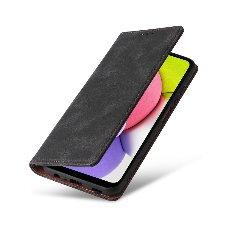 Simple Suction Closure Leather Phone Case, For Samsung Galaxy A03s, For Samsung Galaxy A13 4G, For Xiaomi Redmi Note 11 4G International, For Xiaomi Redmi Note 11 Pro, For Samsung Galaxy A23, For Samsung Galaxy A73 5G, For Xiaomi Redmi Note 11 Pro 5G