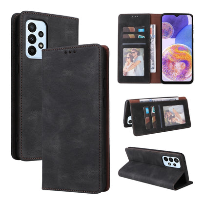 Simple Suction Closure Leather Phone Case, For Samsung Galaxy A03s, For Samsung Galaxy A13 4G, For Xiaomi Redmi Note 11 4G International, For Xiaomi Redmi Note 11 Pro, For Samsung Galaxy A23, For Samsung Galaxy A73 5G, For Xiaomi Redmi Note 11 Pro 5G