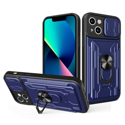 Sliding Camshield TPU+PC Phone Case with Card Slot, For iPhone 14, For iPhone 14 Pro, For iPhone 14 Plus, For iPhone 14 Pro Max