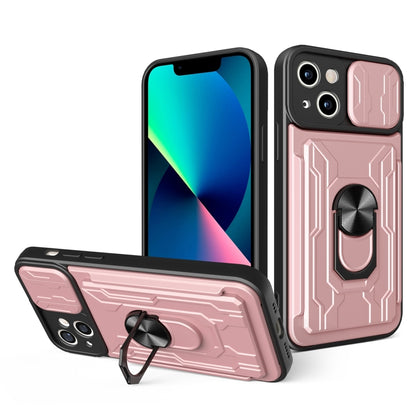 Sliding Camshield TPU+PC Phone Case with Card Slot, For iPhone 14, For iPhone 14 Pro, For iPhone 14 Plus, For iPhone 14 Pro Max