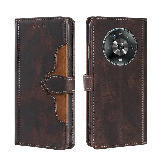 Stitching Skin Feel Magnetic Buckle Horizontal Flip PU Leather Case, For Honor Magic4, For Honor Magic4 Pro, For Honor Play 30 Plus, For Honor X30 5G, For Honor X30i, For Samsung Galaxy A03 EU Edition 166mm, For Samsung Galaxy A23 5G                   ...