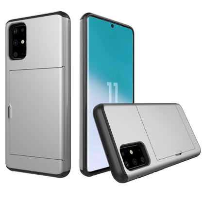 Shockproof Rugged Armor Protective Case with Card Slot, For Samsung Galaxy S20, For Samsung Galaxy S20+, For Samsung Galaxy S20 Ultra