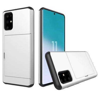 Shockproof Rugged Armor Protective Case with Card Slot, For Samsung Galaxy S20, For Samsung Galaxy S20+, For Samsung Galaxy S20 Ultra