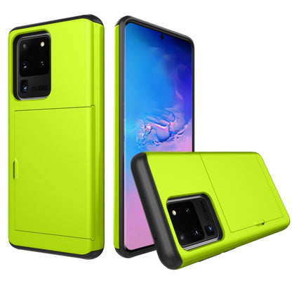 Shockproof Rugged Armor Protective Case with Card Slot, For Samsung Galaxy S20, For Samsung Galaxy S20+, For Samsung Galaxy S20 Ultra