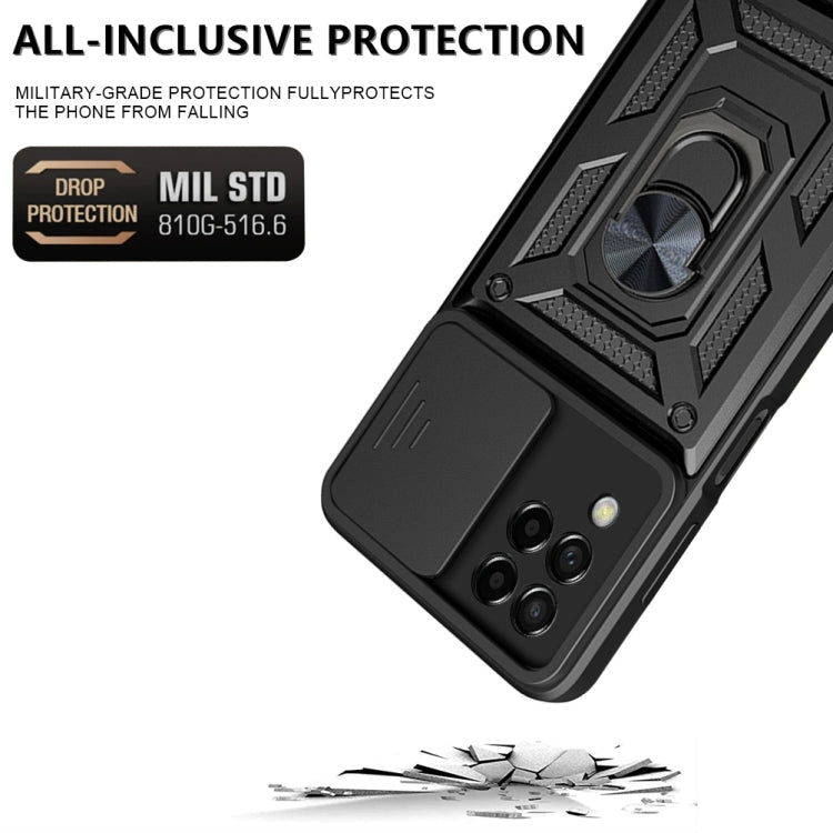 Sliding Camera Cover Design TPU + PC Phone Case, For OnePlus Nord N20 5G, For Samsung Galaxy M53 5G