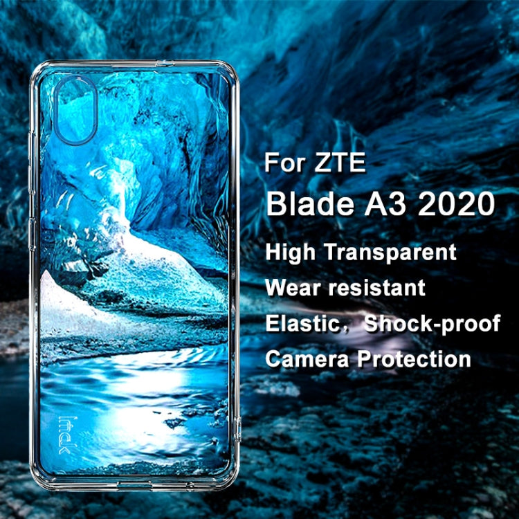 IMAK UX-5 Series Transparent Shockproof TPU Protective Phone Case, For Samsung Galaxy M33 5G Global, For ZTE Blade A3 2020, For ZTE Blade A51, For ZTE Blade V30 Vita