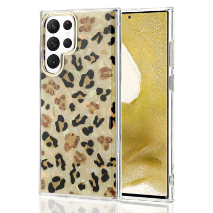 Electroplating Shell Texture Phone Case, For Samsung Galaxy S22 Ultra 5G
