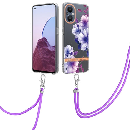 Flowers Series TPU Phone Case with Lanyard, For OnePlus N20 5G, For OPPO Realme 9 Pro+ 5G, For OPPO Realme 9 Pro 5G, For OPPO Realme 9i/A36/A96 4G, For OPPO Realme C21Y, For Xiaomi Redmi Note 11s, For Samsung Galaxy A13, For Samsung Galaxy A23