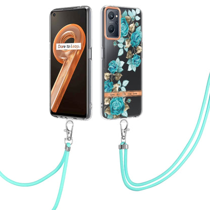 Flowers Series TPU Phone Case with Lanyard, For OnePlus N20 5G, For OPPO Realme 9 Pro+ 5G, For OPPO Realme 9 Pro 5G, For OPPO Realme 9i/A36/A96 4G, For OPPO Realme C21Y, For Xiaomi Redmi Note 11s, For Samsung Galaxy A13, For Samsung Galaxy A23