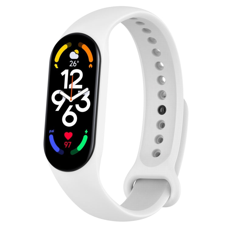 Official Silicone Watch Band, For Xiaomi Mi Band 7 / 7NFC / 6 / 6 NFC / 5 / 5 NFC / Amazfit Band 5