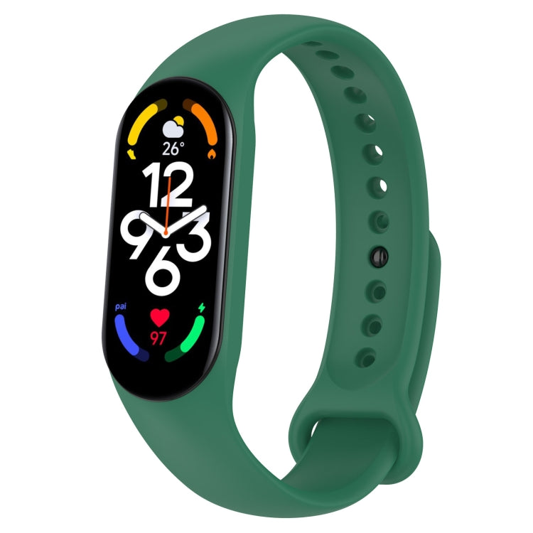 Official Silicone Watch Band, For Xiaomi Mi Band 7 / 7NFC / 6 / 6 NFC / 5 / 5 NFC / Amazfit Band 5