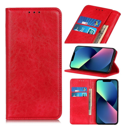 Magnetic Crazy Horse Texture Horizontal Flip Leather Phone Case,Small Quantity Recommended Before iPhone 14 Launching, For iPhone 14, For iPhone 14 Plus, For iPhone 14 Pro, For iPhone 14 Pro Max