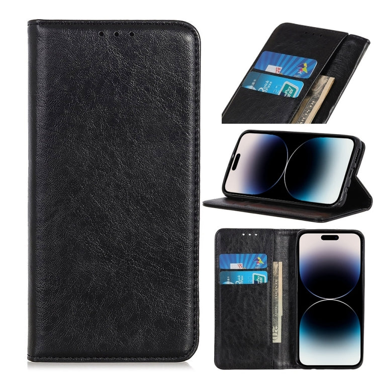 Magnetic Crazy Horse Texture Horizontal Flip Leather Phone Case,Small Quantity Recommended Before iPhone 14 Launching, For iPhone 14, For iPhone 14 Plus, For iPhone 14 Pro, For iPhone 14 Pro Max
