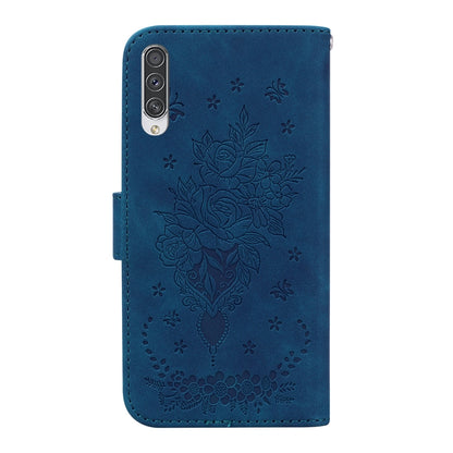 Butterfly Rose Embossed Leather Phone Case, For Samsung Galaxy A50 / A30s / A50s, For Samsung Galaxy A53 5G, For Samsung Galaxy A70 / A70s, For Samsung Galaxy A73 5G, For Samsung Galaxy A11 / M11 EU Version, For Samsung Galaxy A41                      ...