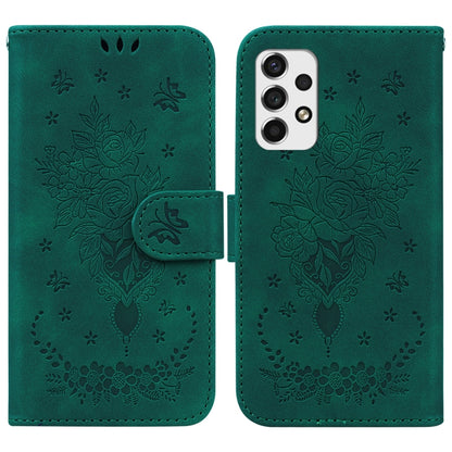 Butterfly Rose Embossed Leather Phone Case, For Samsung Galaxy A50 / A30s / A50s, For Samsung Galaxy A53 5G, For Samsung Galaxy A70 / A70s, For Samsung Galaxy A73 5G, For Samsung Galaxy A11 / M11 EU Version, For Samsung Galaxy A41                      ...