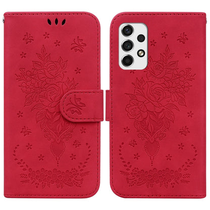 Butterfly Rose Embossed Leather Phone Case, For Samsung Galaxy A50 / A30s / A50s, For Samsung Galaxy A53 5G, For Samsung Galaxy A70 / A70s, For Samsung Galaxy A73 5G, For Samsung Galaxy A11 / M11 EU Version, For Samsung Galaxy A41                      ...