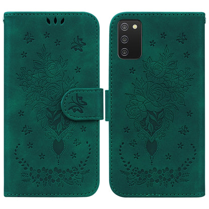 Butterfly Rose Embossed Leather Phone Case, For Samsung Galaxy A50 / A30s / A50s, For Samsung Galaxy A53 5G, For Samsung Galaxy A70 / A70s, For Samsung Galaxy A73 5G, For Samsung Galaxy A11 / M11 EU Version, For Samsung Galaxy A41                      ...