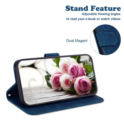 Butterfly Rose Embossed Leather Phone Case, For Samsung Galaxy A12 5G, For Samsung Galaxy A21s, For Samsung Galaxy A22 4G, For Samsung Galaxy A31, For Samsung Galaxy A32 4G, For Samsung Galaxy A32 5G, For Samsung Galaxy A42 5G