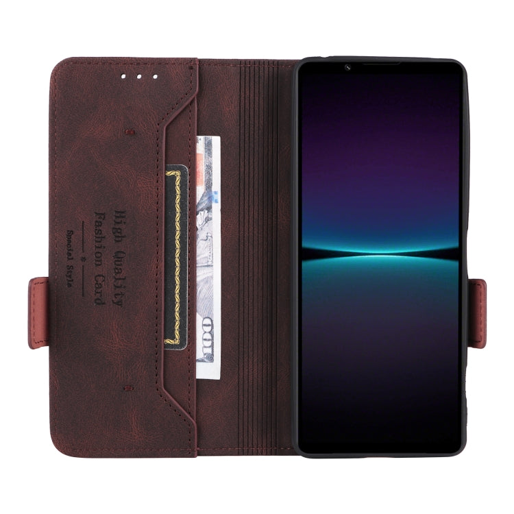 Magnetic Clasp Flip Leather Phone Case, For Sony Xperia 1 IV, For Sony Xperia 10 IV, For Sony Xperia Ace III, For Samsung Galaxy A22 5G, For Samsung Galaxy A53 5G, For Samsung Galaxy Z Fold2 5G, For Samsung Galaxy Z Fold3 5G