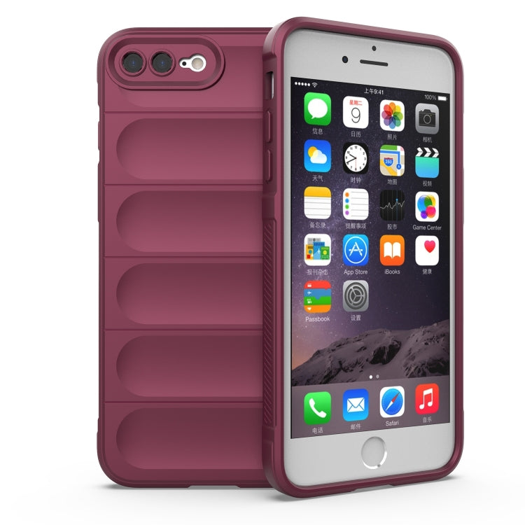Magic Shield TPU + Flannel Phone Case, For iPhone SE 2022 / SE 2020 / 8 / 7, For iPhone 8 Plus / 7 Plus, For iPhone XR, For iPhone XS / X