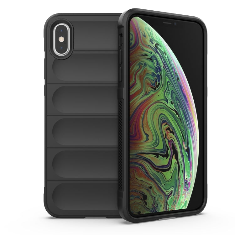 Magic Shield TPU + Flannel Phone Case, For iPhone SE 2022 / SE 2020 / 8 / 7, For iPhone 8 Plus / 7 Plus, For iPhone XR, For iPhone XS / X