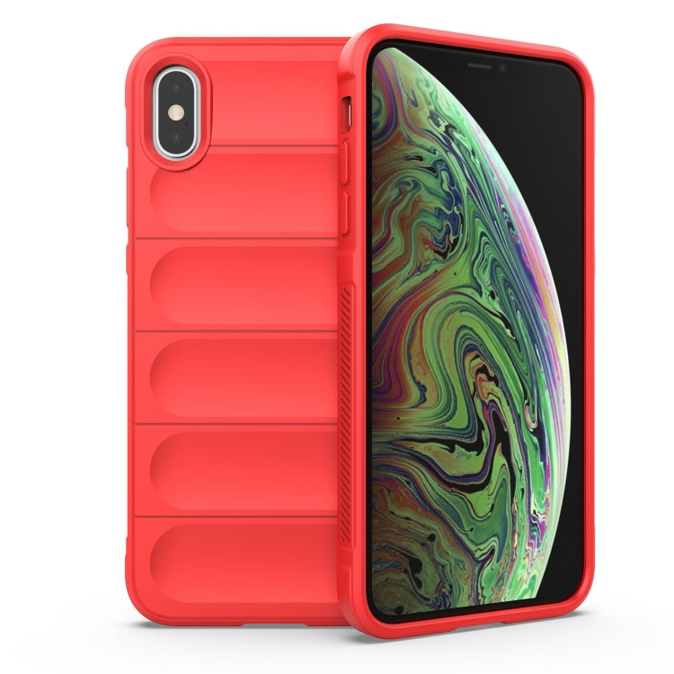 Magic Shield TPU + Flannel Phone Case, For iPhone SE 2022 / SE 2020 / 8 / 7, For iPhone 8 Plus / 7 Plus, For iPhone XR, For iPhone XS / X