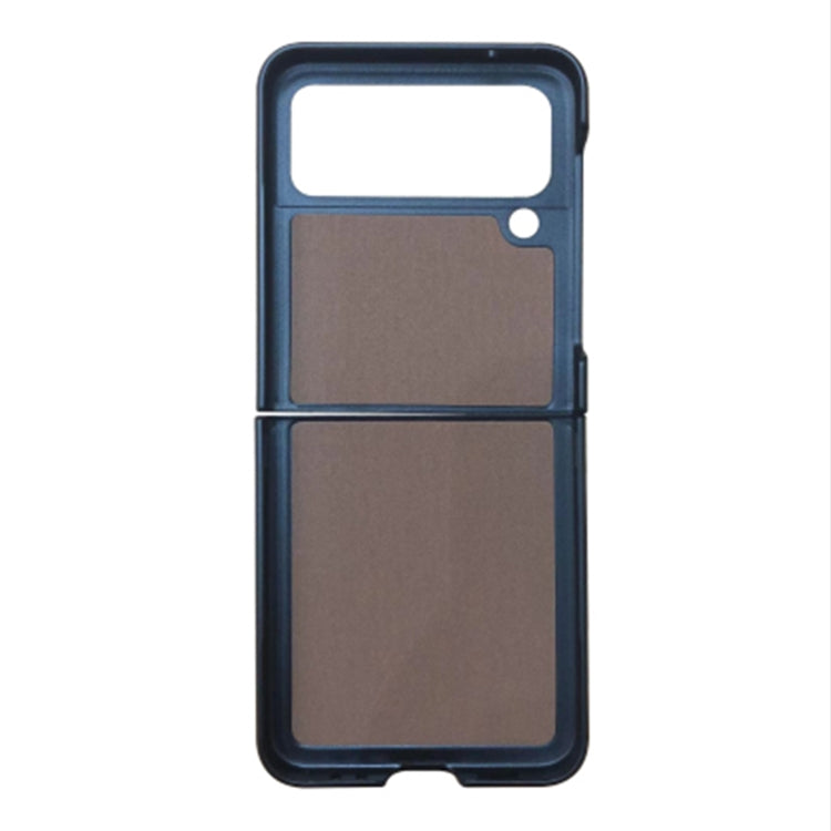Genuine Leather Shockproof Protective Leather Phone Case, For Samsung Galaxy Z Flip4