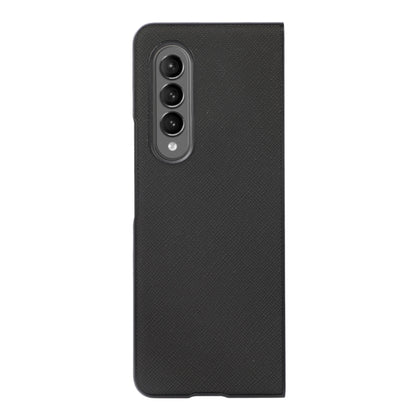 Cross Texture PU Leather Phone Case, For Samsung Galaxy Z Fold4