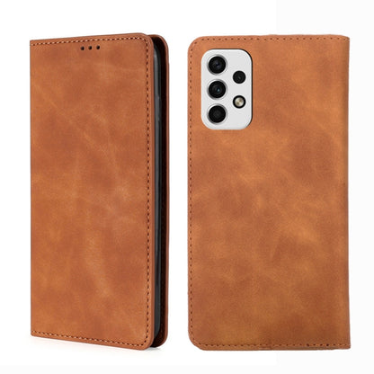 Skin Feel Magnetic Horizontal Flip Leather Phone Case, For Samsung Galaxy A03 EU Edition 166mm, For Samsung Galaxy A23 5G, For Samsung Galaxy M33 5G, For Samsung Galaxy M53 5G, For OnePlus ACE/10R, For OnePlus Nord CE 2 5G