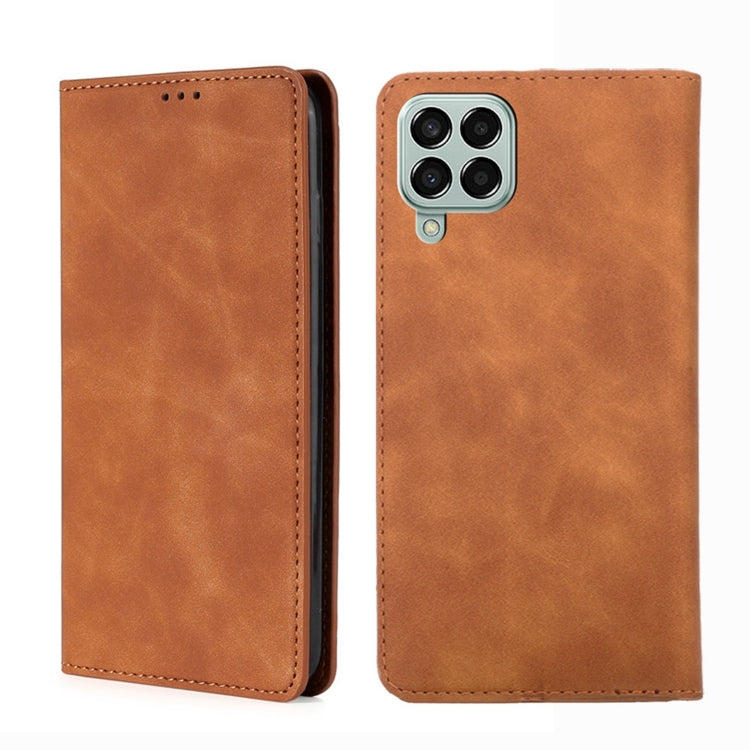 Skin Feel Magnetic Horizontal Flip Leather Phone Case, For Samsung Galaxy A03 EU Edition 166mm, For Samsung Galaxy A23 5G, For Samsung Galaxy M33 5G, For Samsung Galaxy M53 5G, For OnePlus ACE/10R, For OnePlus Nord CE 2 5G