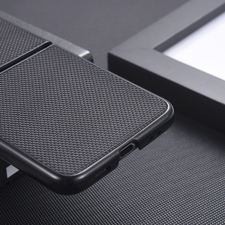 Nylon Cloth Texture Shockproof PC+TPU Phone Case, For Samsung Galaxy Z Flip4 5G