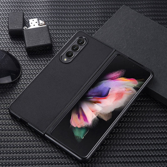 Nylon Cloth Texture Shockproof PC+TPU Phone Case, For Samsung Galaxy Z Fold4 5G