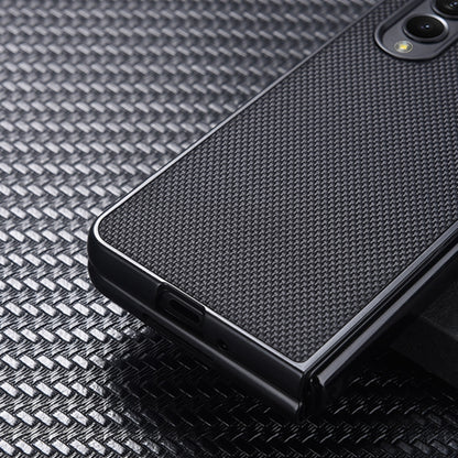Nylon Cloth Texture Shockproof PC+TPU Phone Case, For Samsung Galaxy Z Fold4 5G