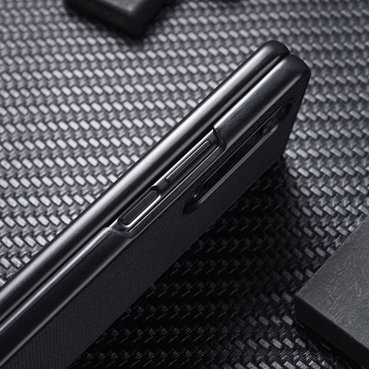 Nylon Cloth Texture Shockproof PC+TPU Phone Case, For Samsung Galaxy Z Fold4 5G