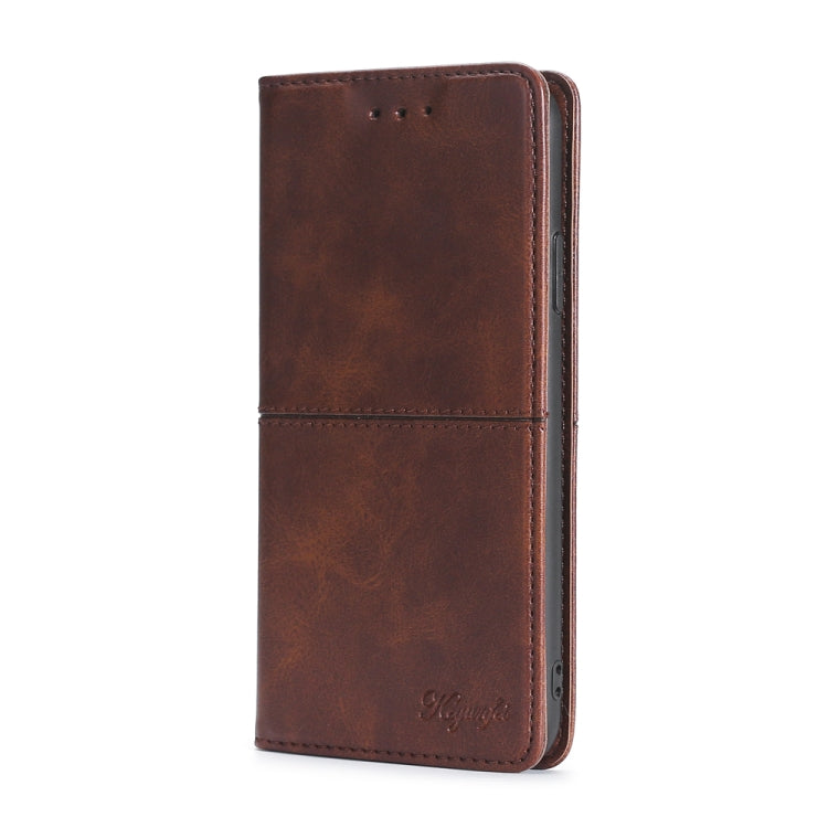 Cow Texture Magnetic Horizontal Flip Leather Phone Case, For Samsung Galaxy A03 EU Edition 166mm, For Samsung Galaxy A23 5G, For Samsung Galaxy M33 5G, For Samsung Galaxy M53 5G