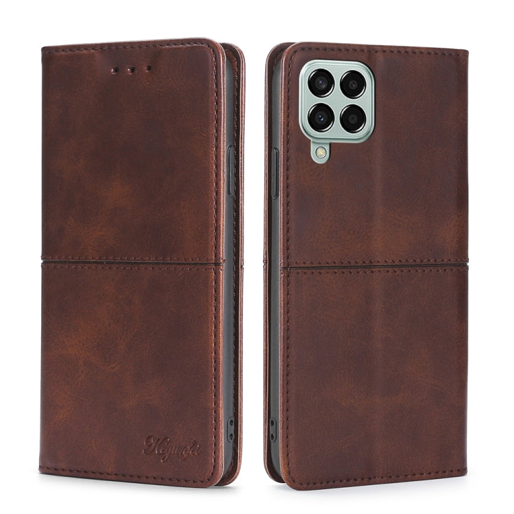 Cow Texture Magnetic Horizontal Flip Leather Phone Case, For Samsung Galaxy A03 EU Edition 166mm, For Samsung Galaxy A23 5G, For Samsung Galaxy M33 5G, For Samsung Galaxy M53 5G