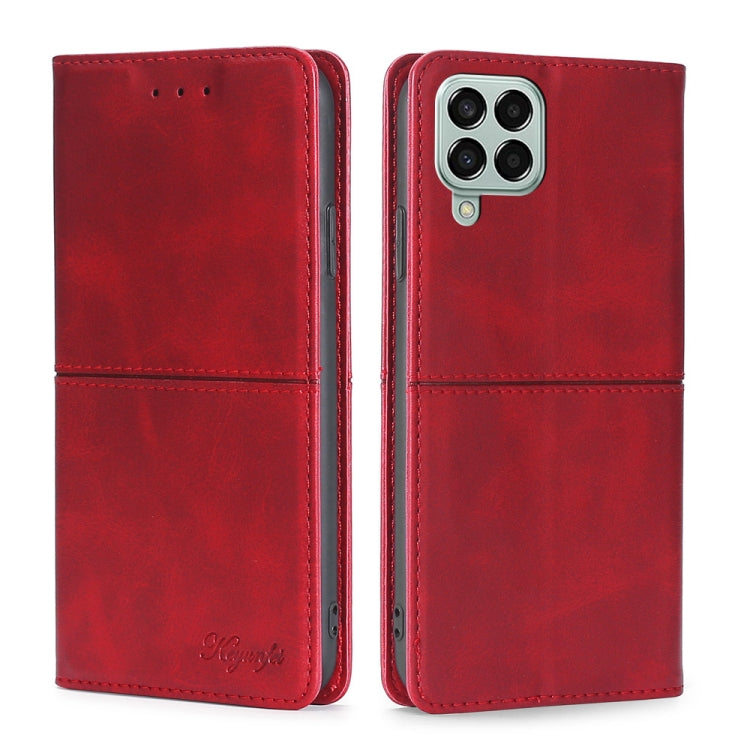 Cow Texture Magnetic Horizontal Flip Leather Phone Case, For Samsung Galaxy A03 EU Edition 166mm, For Samsung Galaxy A23 5G, For Samsung Galaxy M33 5G, For Samsung Galaxy M53 5G