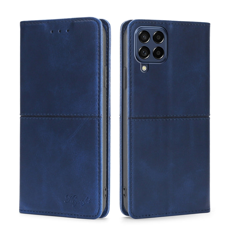 Cow Texture Magnetic Horizontal Flip Leather Phone Case, For Samsung Galaxy A03 EU Edition 166mm, For Samsung Galaxy A23 5G, For Samsung Galaxy M33 5G, For Samsung Galaxy M53 5G