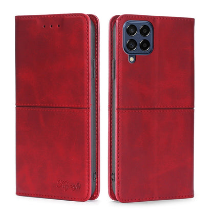 Cow Texture Magnetic Horizontal Flip Leather Phone Case, For Samsung Galaxy A03 EU Edition 166mm, For Samsung Galaxy A23 5G, For Samsung Galaxy M33 5G, For Samsung Galaxy M53 5G
